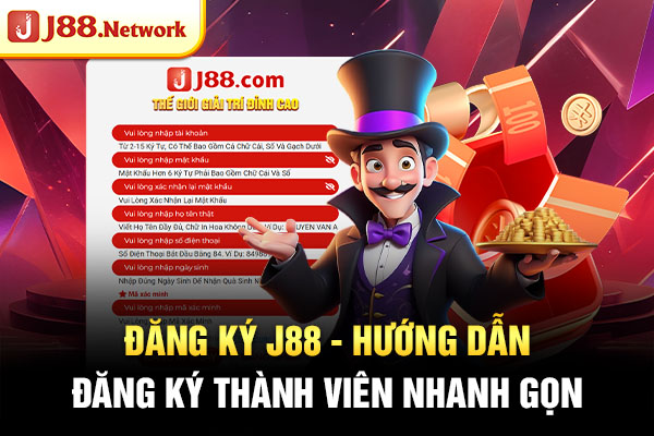 Đăng Ký J88 - Hướng Dẫn Đăng Ký Thành Viên Nhanh Gọn - Hexor