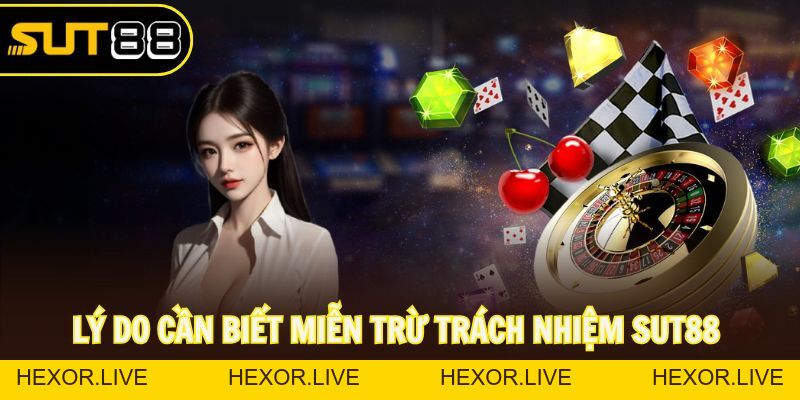 Miễn Trừ Trách Nhiệm Sut88 Và Những Điều Người Chơi Cần Biết - hexor.live - Hexor