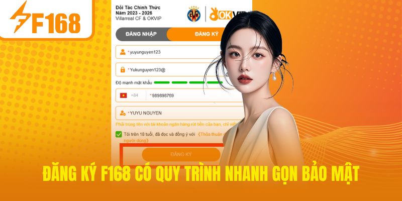 Đăng Ký F168 - Hướng Dẫn Nhanh A-Z Nhận Nhiều Ưu Đãi Khủng - Hexor