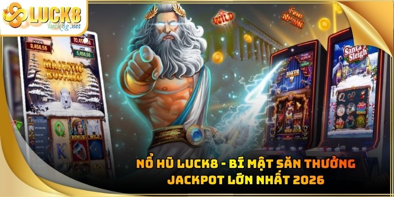 Nổ Hũ Luck8 - Bí Mật Săn Thưởng Jackpot Lớn Nhất 2026 - Hexor